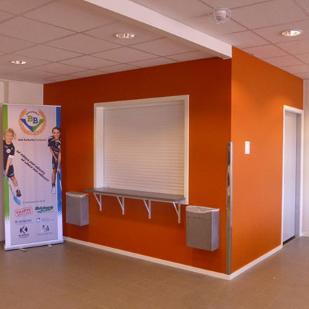 Björkeby Sporthall receptionen